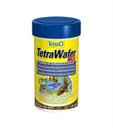 "Wafer Mix" Tetra 250 мл. – Смесь основного корма для травоядных, хищных и донных рыб с добавлением креветок в виде гранул