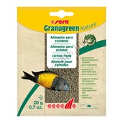 Sera Корм гранулы для всех растительноядных рыб "Granugreen", пакетик, 20 г
