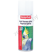 Beaphar Papick Spray / Спрей против самоощипывания для птиц 200мл