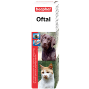 Beaphar OFTAL-Augenpfl 50ml / Средство для чистки глаз у собак и котов