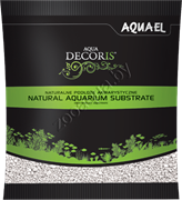 Гравий для аквариумов декоративный Aquael AQUA DECORIS белый 2-3 мм., 1кг,