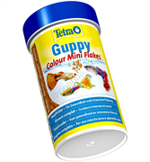 Сухой корм для рыб Tetra Guppy Colour Mini Flakes 100мл