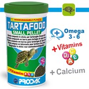 Корм для пресноводных черепах PRODAC Tartafood Small Pellet мелкие гранулы 100 мл./35 гр