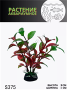 Купить Водоросли аквариумные искусственные ZooAqua S375, 10 см