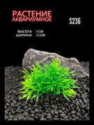 Купить Искусственное растение для аквариума ZooAqua S236, 2.5x5 см, керамика, пластик, салатовый