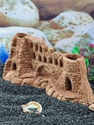 Купить Керамический декор для аквариума Замок ZooAqua №108 10x26x12 см, глина