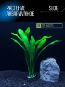 Купить Искусственное растение для аквариума ZooAqua S836, 20 см, керамика и пластик