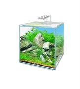 Купить Аквариум Biodesign Q-Scape Opti 15, 15 л, 25×25×29 см, стекло Pilkington Optiwhite™, 4 мм