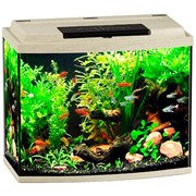 Купить Аквариум Biodesign Классик 50R, силикатное стекло Pilkington Optifloat™, 4 мм, 53 л, 50х29х45 см, LED светильник, белёный дуб