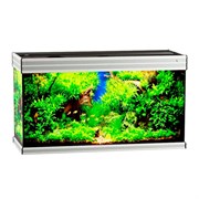 Купить Аквариум Biodesign Altum 200, силикатное стекло Pilkington Optifloat™, 6-8 мм, 200 л, 101x41x57 см, шторка для автокормушки, серебряный