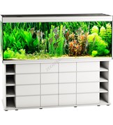 Купить Аквариум Biodesign Altum 700, силикатное стекло Pilkington Optifloat™, 10–12 мм, 680 л, 181x61x72 см, шторка для автокормушки, белый