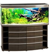 Купить Аквариум Biodesign Altum Panoramic 450, силикатное стекло Pilkington Optifloat™, 8-10 мм, 450 л, 151x61x63 см, шторка для автокормушки, золотой орех
