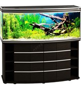 Купить Аквариум Biodesign Altum Panoramic 450, силикатное стекло Pilkington Optifloat™, 8-10 мм, 450 л, 151x61x63 см, шторка для автокормушки, венге