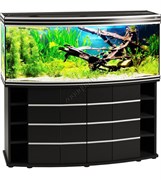 Купить Аквариум Biodesign Altum Panoramic 450, силикатное стекло Pilkington Optifloat™, 8-10 мм, 450 л, 151x61x63 см, шторка для автокормушки, черный