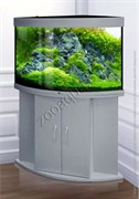 Купить Аквариум Biodesign Диарама 200, силикатное стекло Pilkington Optifloat™, 6-8 мм, 185 л, 71x71x65 см, шторка для автокормушки, серебряный