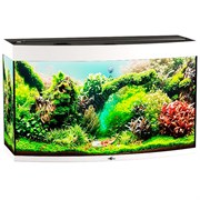 Купить Аквариум Biodesign Панорама 200, силикатное стекло Pilkington Optifloat™, 8 мм, 205 л, 101x46x60 см, шторка для автокормушки, белый