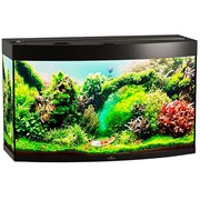 Купить Аквариум Biodesign Панорама 200, силикатное стекло Pilkington Optifloat™, 8 мм, 205 л, 101x46x60 см, шторка для автокормушки, черный