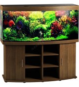 Купить Аквариум Biodesign Панорама 600, силикатное стекло Pilkington Optifloat™, 10-12 мм, 600 л, 161x66x76 см, шторка для автокормушки, золотой дуб