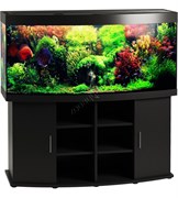 Купить Аквариум Biodesign Панорама 600, силикатное стекло Pilkington Optifloat™, 10-12 мм, 600 л, 161x66x76 см, шторка для автокормушки, черный