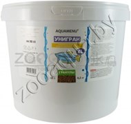 АКВАМЕНЮ Унигран, гранулированный корм, ведро 11 л/4,2 кг