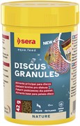 Sera Discus Granules 100 мл / 42 г — упаковка мягких гранул для дискусов