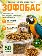 Зофобас сушёный, 50 г (развес)