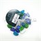 Glass 011 Марблсы в сетке МИКС дольки 17-19 мм 200 гр - фото 28622