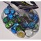 Glass 009 Марблсы в сетке МИКС капли 17-19 мм 200 гр - фото 28631