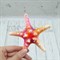 Светящиеся Звезда остроконечная персиковая Кс-1016 - фото 32756