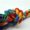 Игрушка для собак 20 см. "Узел из хлопка цветной", Чехия - фото 36404