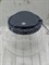 Аквариум круглый на 12 л. черный с Led светильником на пульте управления деньночь и др. режимы - фото 37443