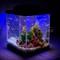 Аквариум Куб Aqua Glo на 30л. день/ночь с рыбками данио GloFish Reff - фото 45382