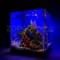 Аквариум Куб Aqua Glo на 30л. день/ночь с рыбками данио GloFish Reff - фото 45387