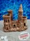 Декорация для аквариума из керамики Замок ZooAqua, 24x22 см