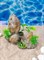 Декорация для аквариума и террариума Камни с растениями ZooAqua 14х7х12 см