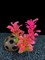 Искусственное растение для аквариума ZooAqua P355, пластик, 3x9 см, зелёное и розовое купить в Минске