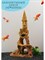 Декорация для аквариума №47 ZooAqua "Замок", керамика, 40x15x19 см, золотистый купить в Минске
