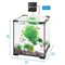 Аквариум кубический Biodesign Q-Scape 10, 10 л, 22×22×25 см, силикатное стекло Pilkington Optifloat купить с доставкой