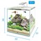 Аквариум Biodesign Q-Scape Opti 10, 10 л, 22×22×26 см, стекло Pilkington Optiwhite™, 4 мм купить с доставкой