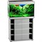 Аквариум Biodesign Altum 135, силикатное стекло Pilkington Optifloat™, 6 мм, 135 л, 81x38x53 см, шторка для автокормушки, серебряный купить в Минске