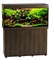 Аквариум Biodesign Атолл 350, силикатное стекло Pilkington Optifloat™, 8-10 мм, 340 л, 126x51x65 см, шторка для автокормушки, золотой орех купить в Минске