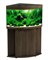 Аквариум Biodesign Диарама 150, силикатное стекло Pilkington Optifloat™, 5-6 мм, 130 л, 63x63x52 см, шторка для автокормушки, золотой орех купить в Минске
