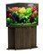 Аквариум Biodesign Диарама 200, силикатное стекло Pilkington Optifloat™, 6-8 мм, 185 л, 71x71x65 см, шторка для автокормушки, золотой орех купить в Минске