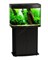 Аквариум Biodesign Панорама 100, силикатное стекло Pilkington Optifloat™, 5-6 мм, 98 л, 71x36x52 см, шторка для автокормушки, черный купить в Минске