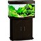 Аквариум Biodesign Панорама 120, силикатное стекло Pilkington Optifloat™, 5-6 мм, 117 л, 81x38x52 см, шторка для автокормушки, венге купить в Минске