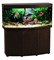Аквариум Biodesign Панорама 250, силикатное стекло Pilkington Optifloat™, 8 мм, 252 л, 126x46x60 см, шторка для автокормушки, венге купить в Минске