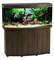 Аквариум Biodesign Панорама 250, силикатное стекло Pilkington Optifloat™, 8 мм, 252 л, 126x46x60 см, шторка для автокормушки, золотой орех купить в Минске