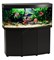 Аквариум Biodesign Панорама 250, силикатное стекло Pilkington Optifloat™, 8 мм, 252 л, 126x46x60 см, шторка для автокормушки, черный купить в Минске