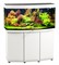 Аквариум Biodesign Панорама 300, силикатное стекло Pilkington Optifloat™, 10 мм, 305 л, 126x51x65 см, шторка для автокормушки, белый купить в Минске