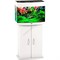 Аквариум Biodesign Панорама 60, силикатное стекло Pilkington Optifloat™, 4-5 мм, 58 л, 56x32x44 см, шторка для автокормушки, белый купить в Минске